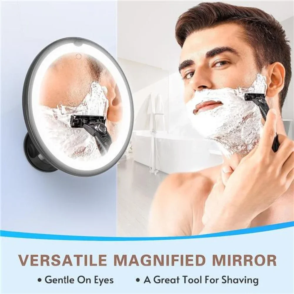 Upgraded 10x Magnifying Lighted Makeup Mirror with Touch Control, Powerful
